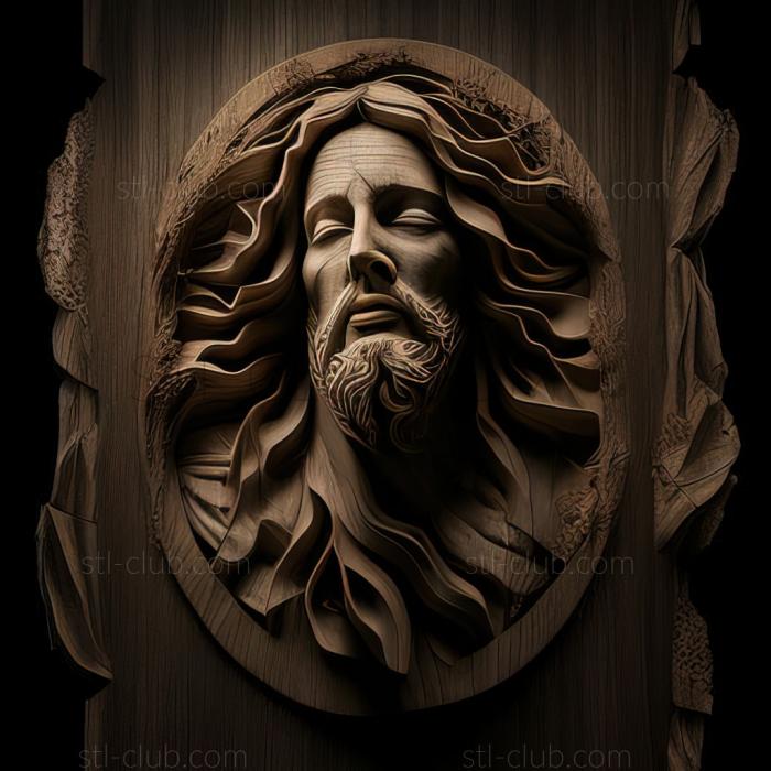 3D model st jesus (STL)